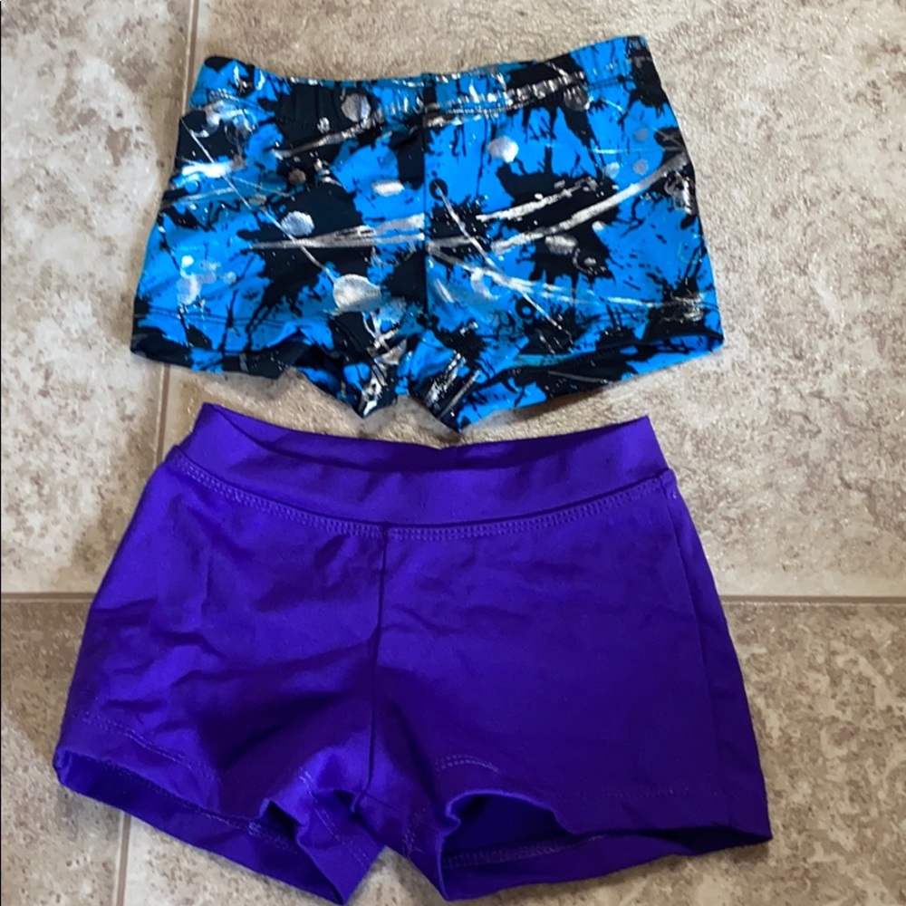 Girls dance shorts